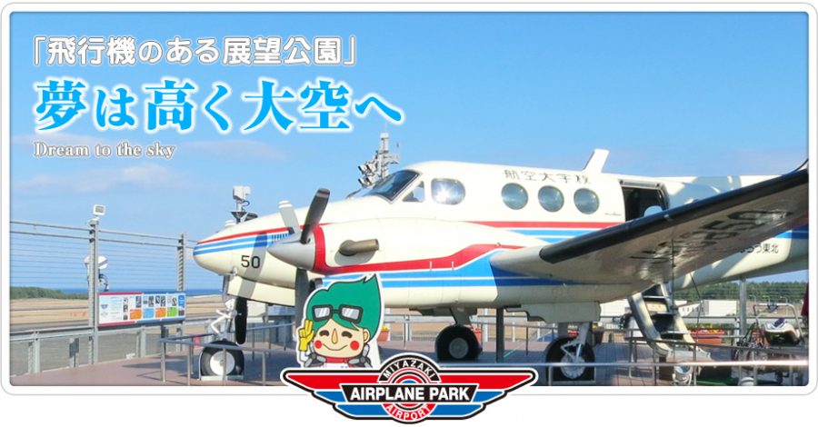 エアプレインパーク 飛行機のある展望デッキ 宮崎ブーゲンビリア空港